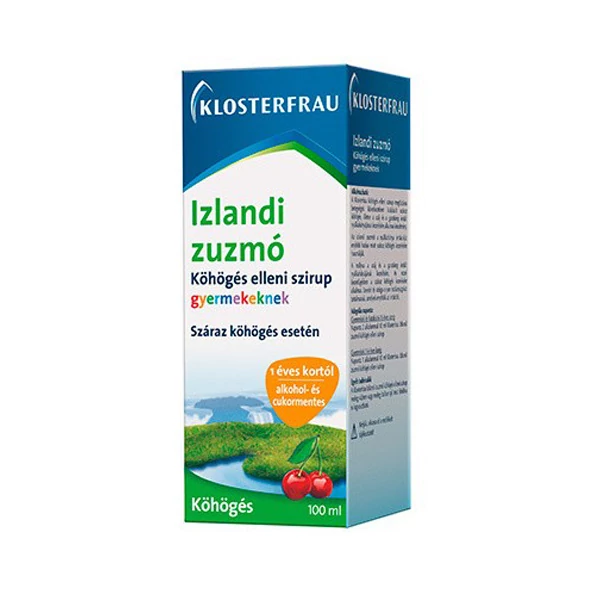 Klosterfrau Izlandi zuzmó szirup gyermekeknek (100ml)