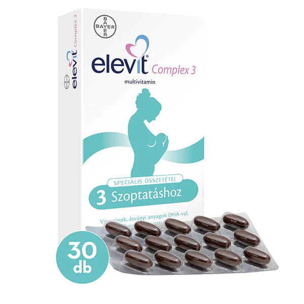 Elevit Complex 3 filmtabletta 30x - a szoptatás időszakára