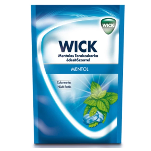 Wick Mentolos torokcukorka édesítőszerrel