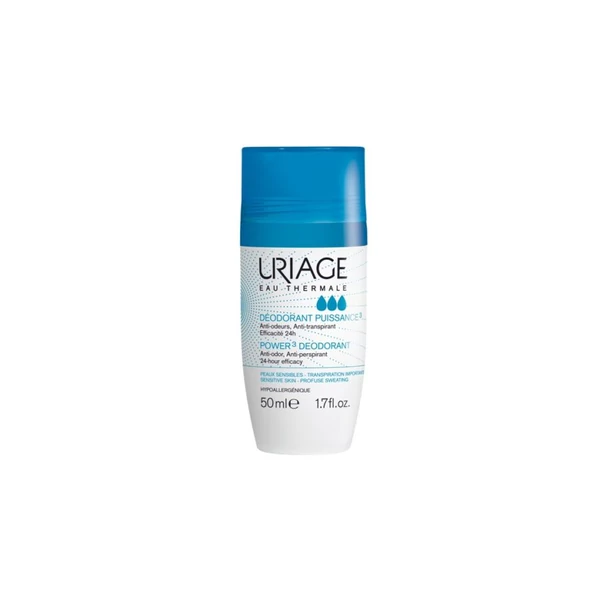 Uriage Intenzív izzadásgátló golyós dezodor 50ml