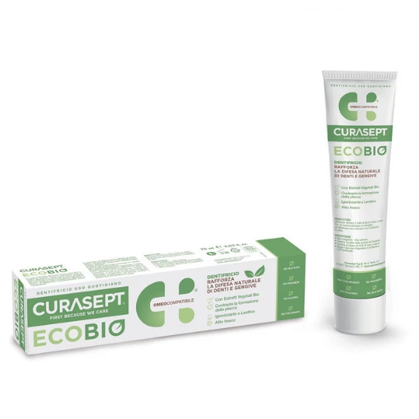 Curasept ECO-BIO fogkrém 75ml
