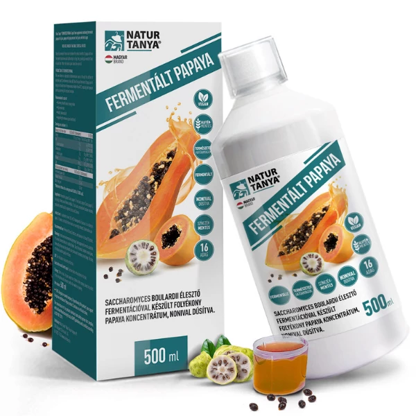 NaturTanya Fermentált Papaya koncentrátum Nonival 500ml