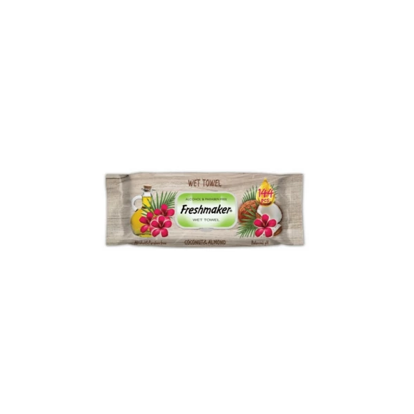 Freshmaker Extra Jumbo törlőkendő nedves kupakos 144x