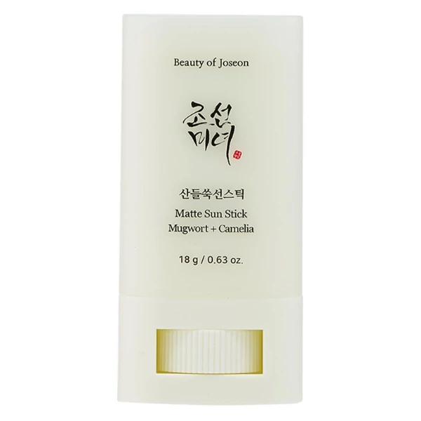 Beauty of Joseon - Matte Sun Stick Mugwort + Camelia SPF50 - Mattító Fényvédő Stift 18g