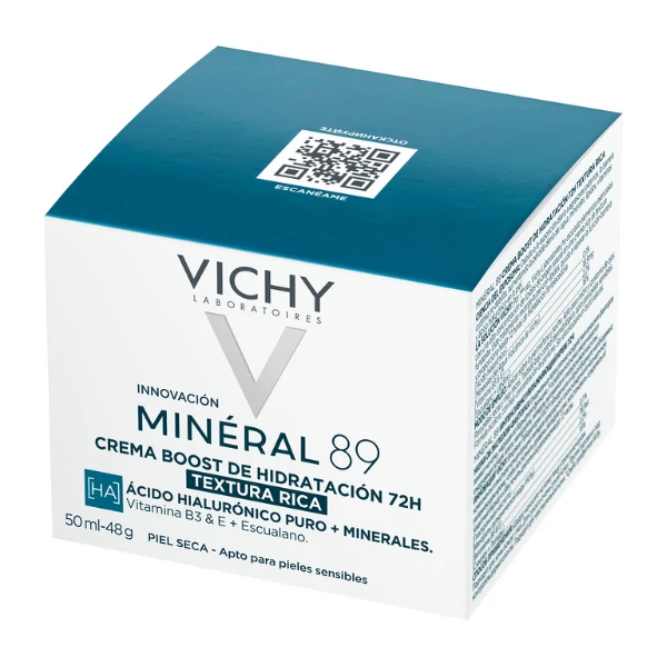VICHY Mineral 89 72H hidratáló arckrém GAZDAG ÁLLAG 50ml